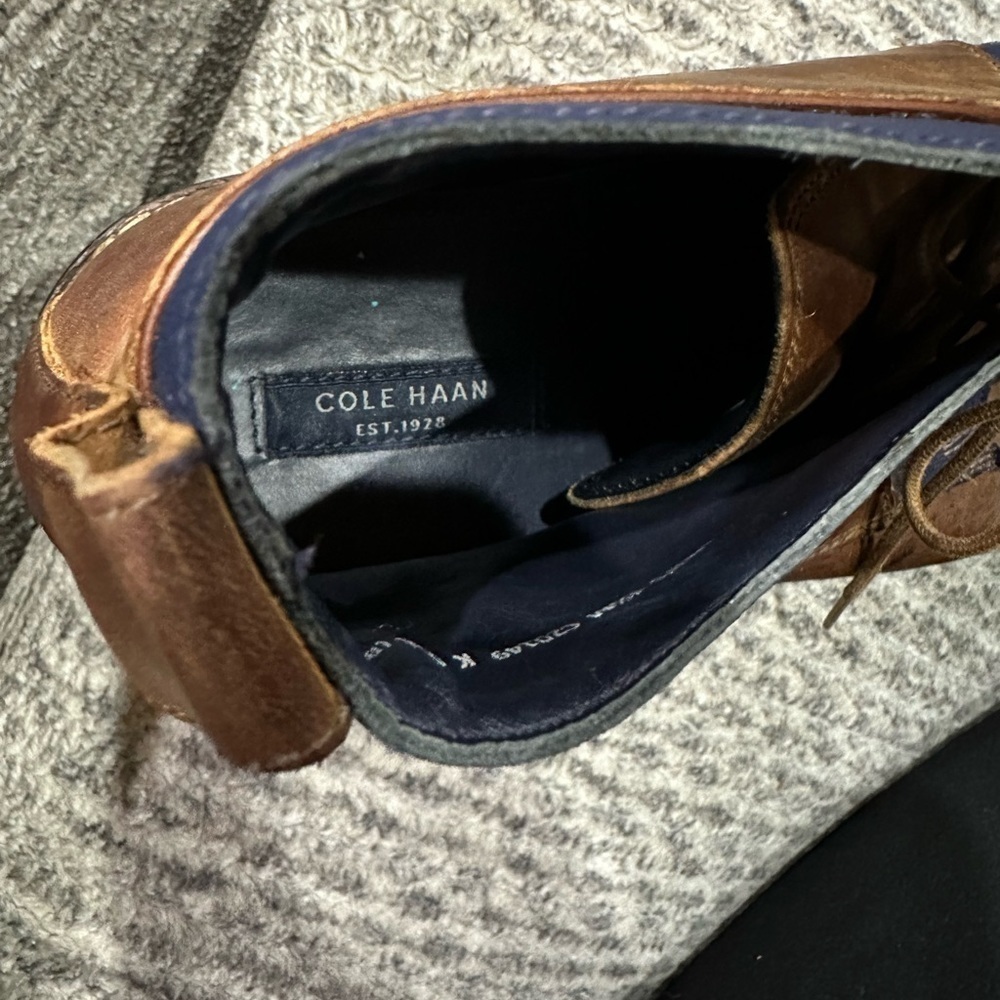Cole Haan Boots Mens 9.5
Brown Leather Cambridge
Chukka Ankle - Picture 8 of 9